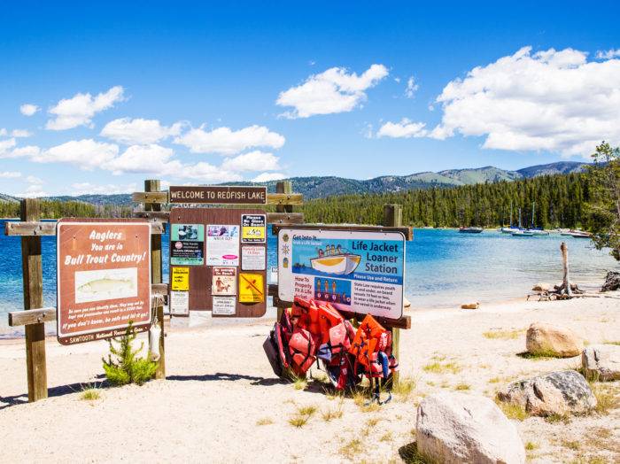 Redfish Lake, Stanley. Photo Credit: Idaho Tourism