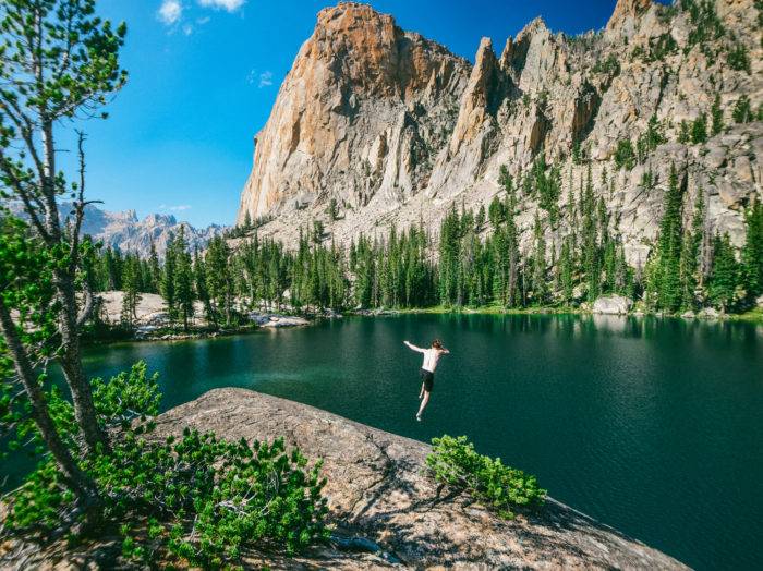 Swimming, Elephant’s Perch, Near Stanley. Photo Credit: Idaho Tourism