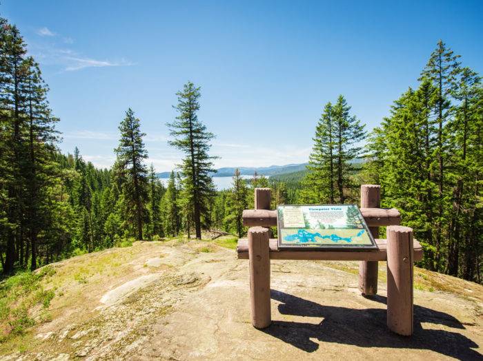 Viewpoint Vista, Priest Lake State Park, Coolin. Photo Credit: Idaho Tourism