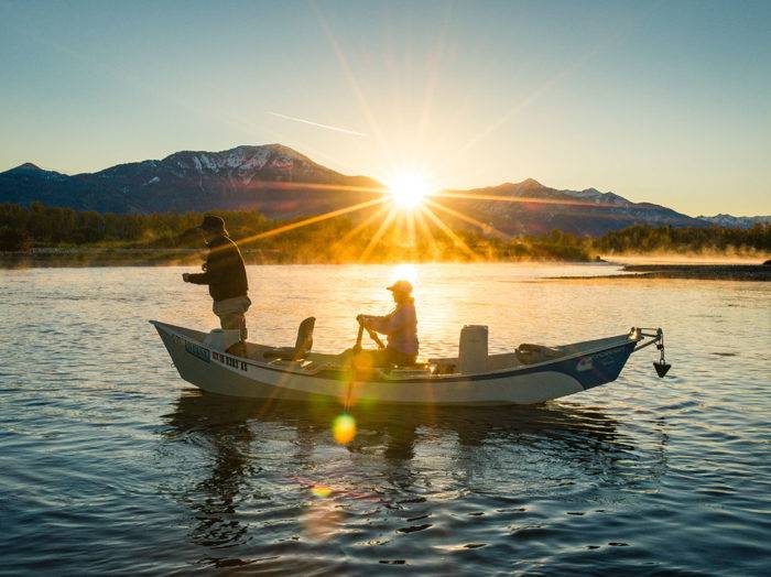 Fishing on the South Fork of the Snake River