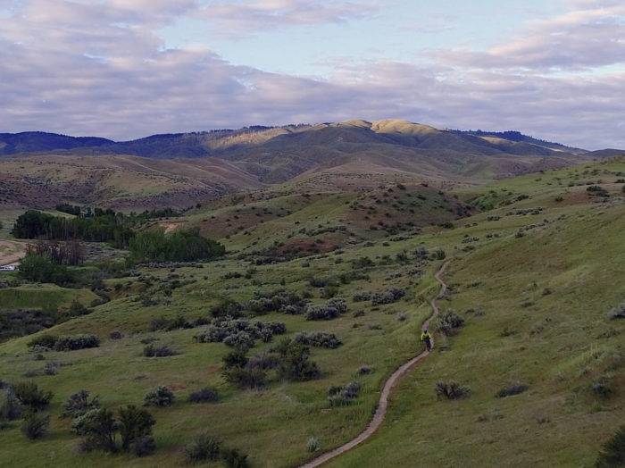 Biking, Ridge to Rivers Trail System, Boise. Photo Credit: Idaho Tourism