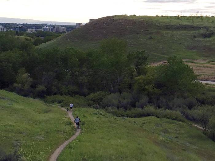 Biking, Ridge to Rivers Trail System, Boise. Photo Credit: Idaho Tourism
