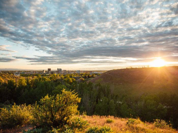 Military Reserve, Ridge to Rivers Trail System, Boise. Photo Credit: Idaho Tourism