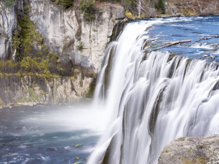 Upper Mesa Falls, Ashton. Photo Credit: Idaho Tourism.