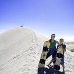 This was the reward for climbing up the tallest single structured dune in North America!