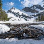 Nothing but pristine mountain views.