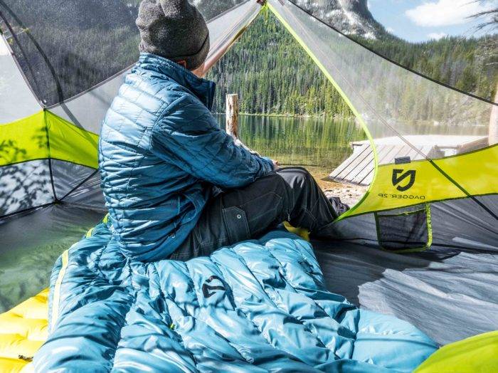 Camping, Bench Lakes Trail, Near Redfish Lake, Stanley. Photo Credit: Idaho Tourism.