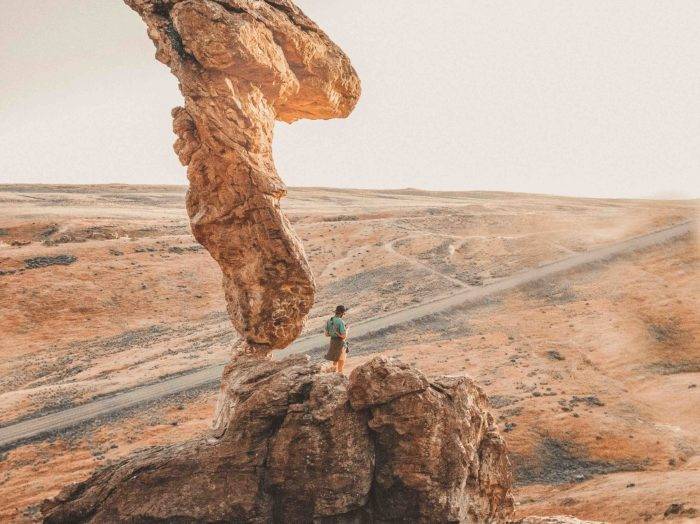 Balanced Rock, Near Twin Falls. Photo Credit: Idaho Tourism.