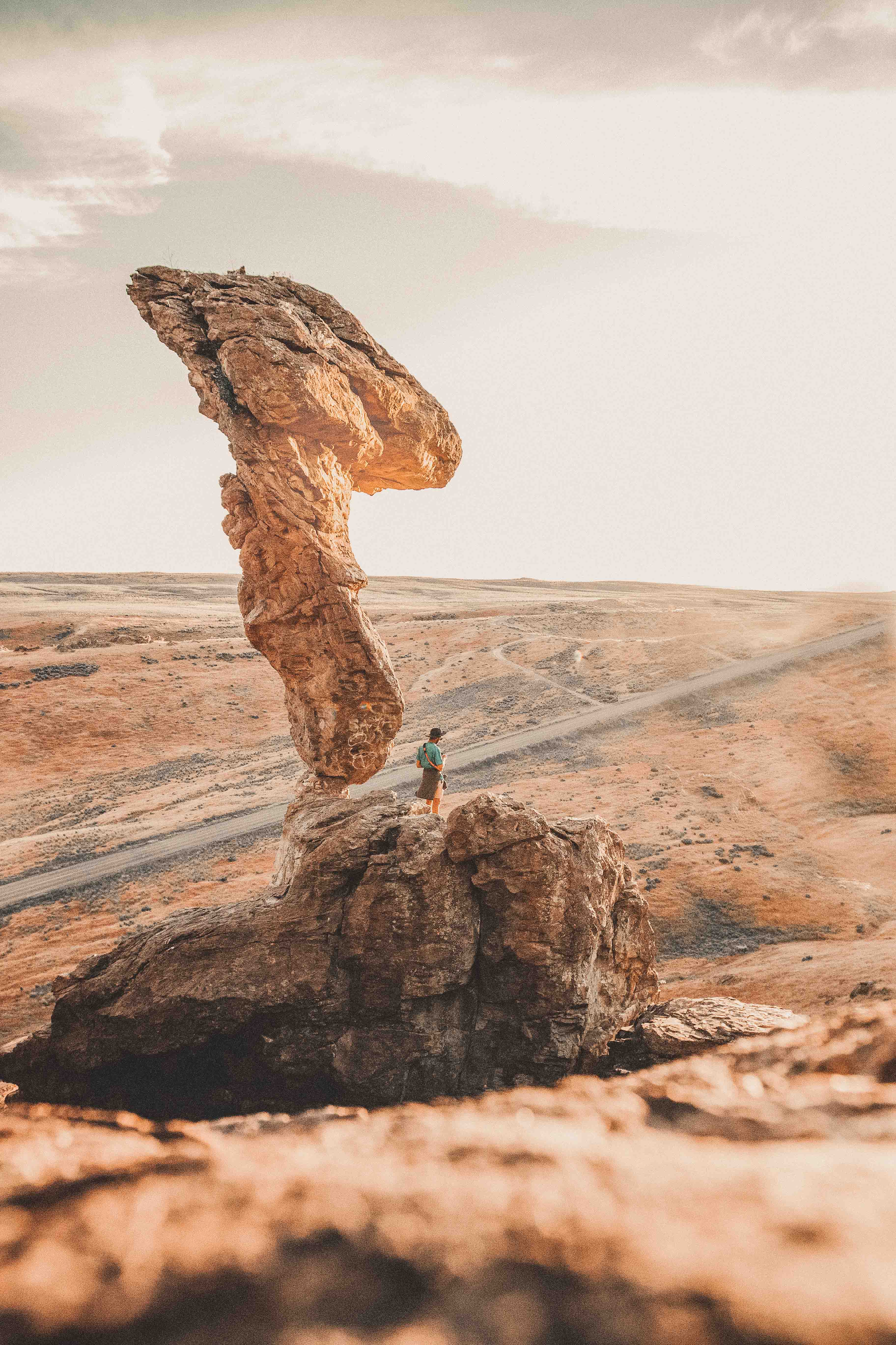 Balanced Rock, Near Twin Falls. Photo Credit: Idaho Tourism.
