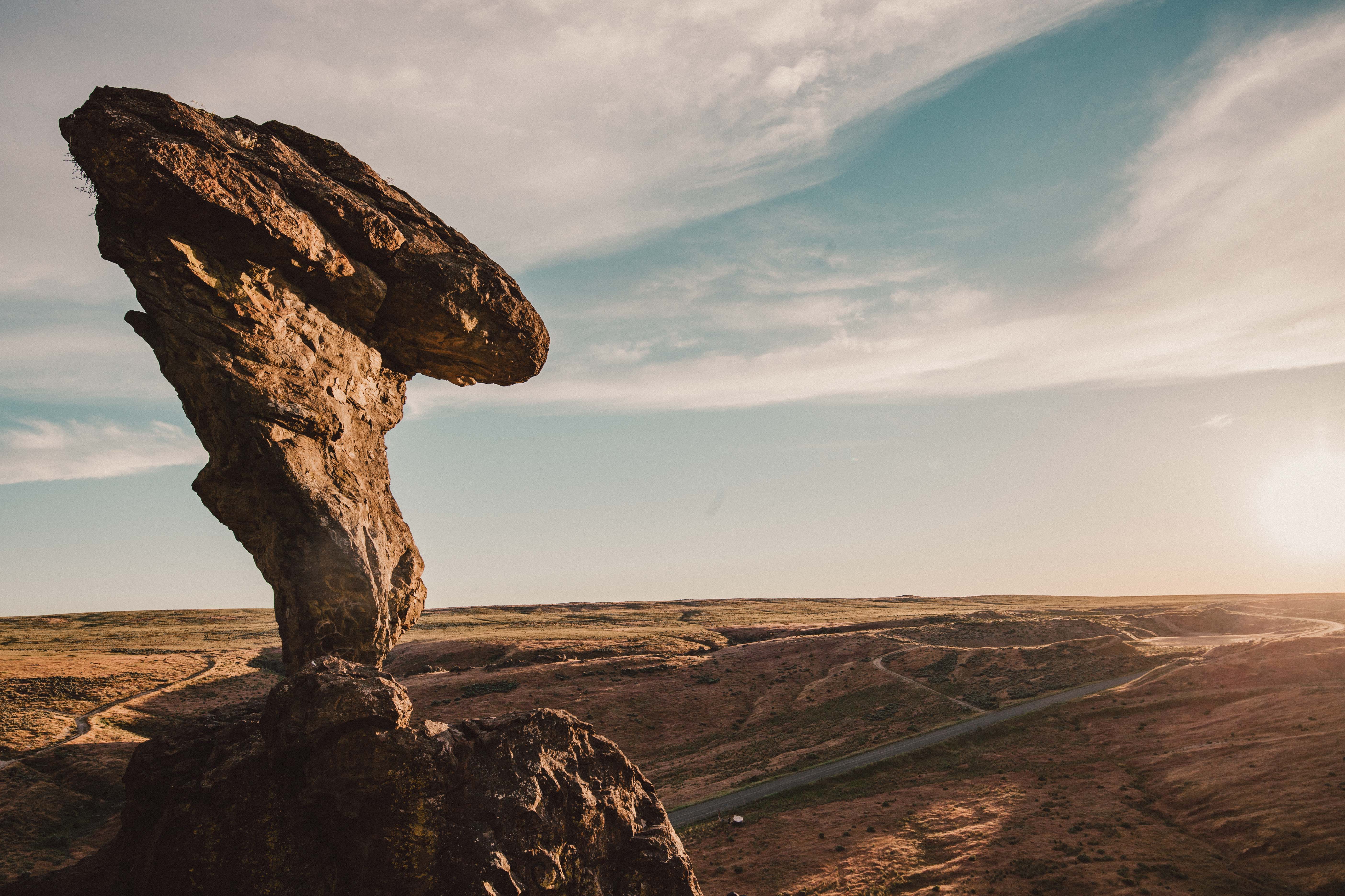 Balanced Rock, Near Twin Falls. Photo Credit: Idaho Tourism.