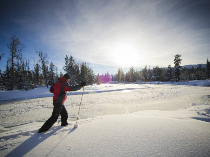 Nordic Skiing, Ponderosa State Park, McCall. Photo Credit: Idaho Tourism