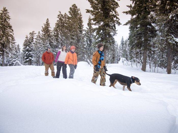 Snowshoeing, McCall. Photo Credit: Idaho Tourism