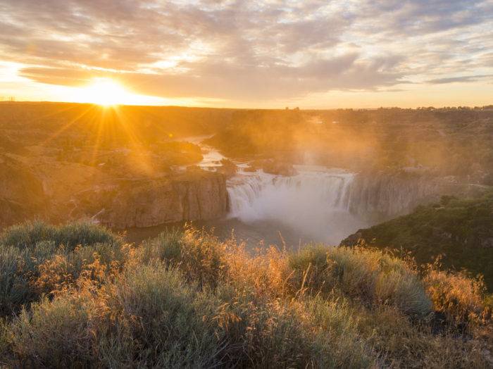 Shoshone Falls, Twin Falls. Photo Credit: Idaho Tourism.