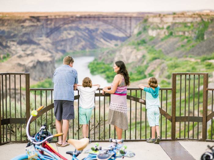 Perrine Bridge, Twin Falls. Photo Credit: Idaho Tourism