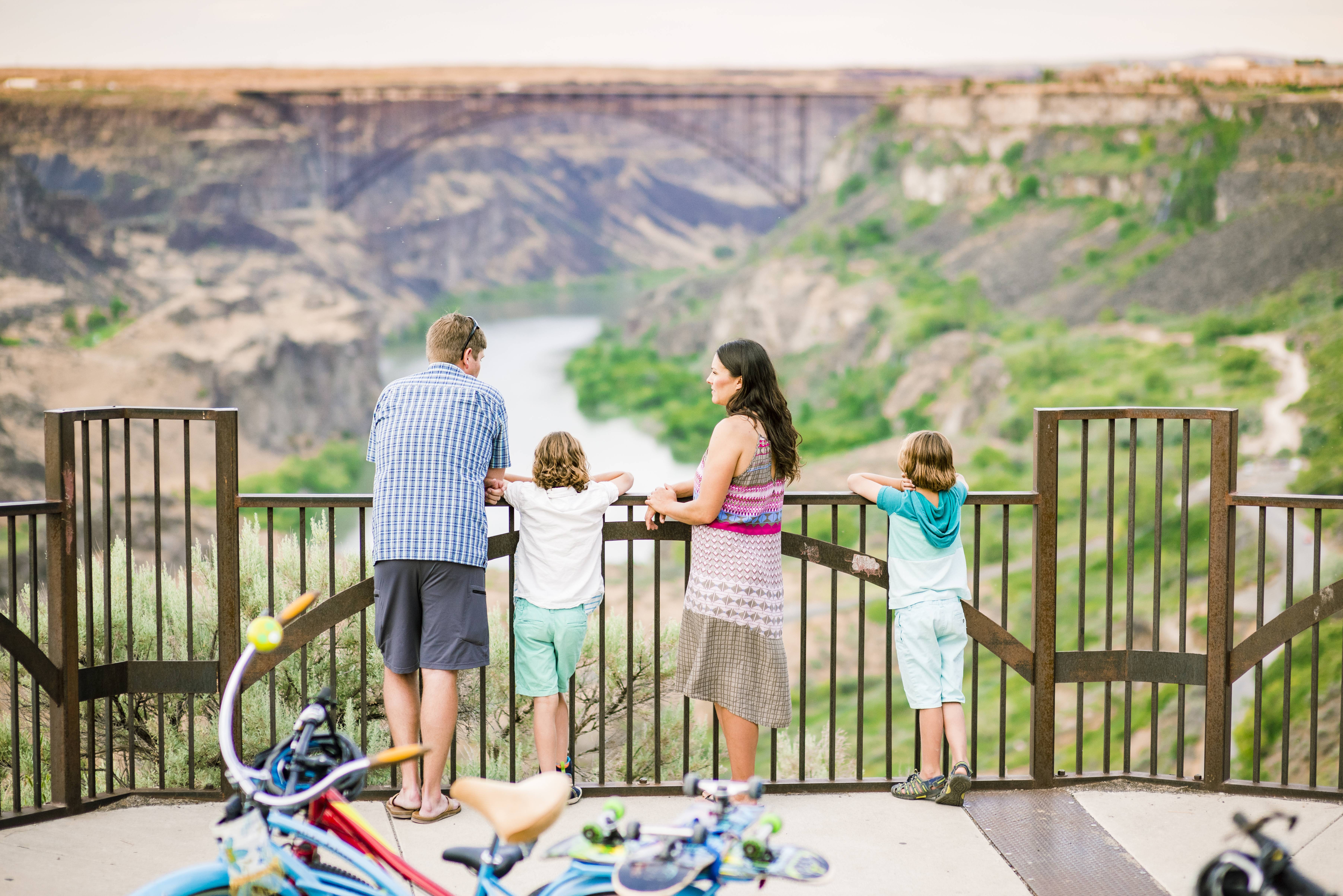 Perrine Bridge, Twin Falls. Photo Credit: Idaho Tourism