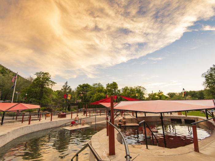 Lava Hot Springs Hot Pools, Lava Hot Springs. Photo Credit: Idaho Tourism.