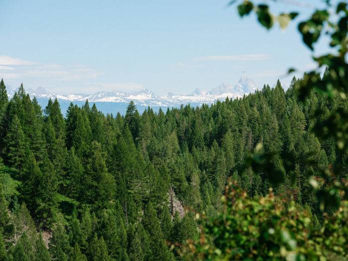 Teton Scenic Byway, Near Victor. Photo Credit: Idaho Tourism.