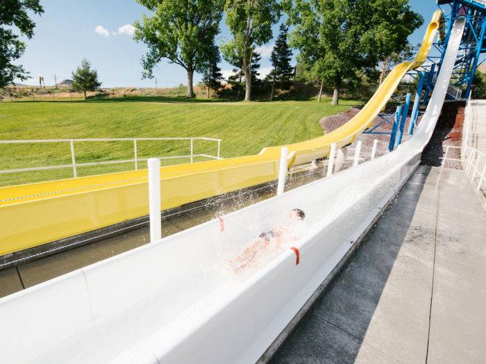 Lava Hot Springs Olympic Swimming Pool & Waterpark, Lava Hot Springs. Photo Credit: Idaho Tourism.