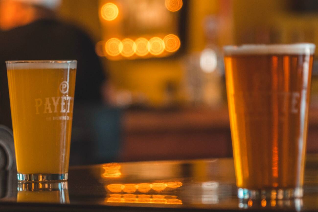 Sample a mighty fine brew at Payette Brewing. Photo Credit: The Rolling Van.