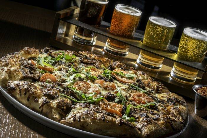 PIZZA AND BEER