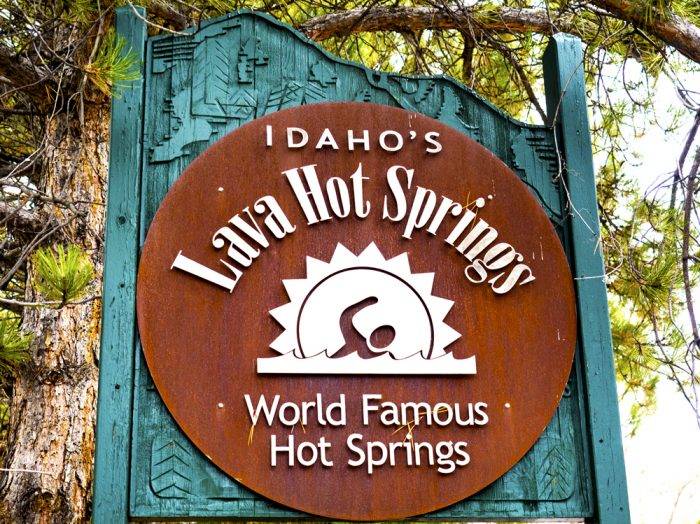 Welcome to Lava Hot Springs. Photo Credit: Local Freshies.