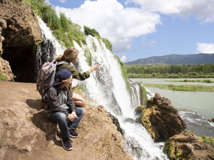 Fall Creek Falls, Swan Valley. Photo Credit: Idaho Tourism.