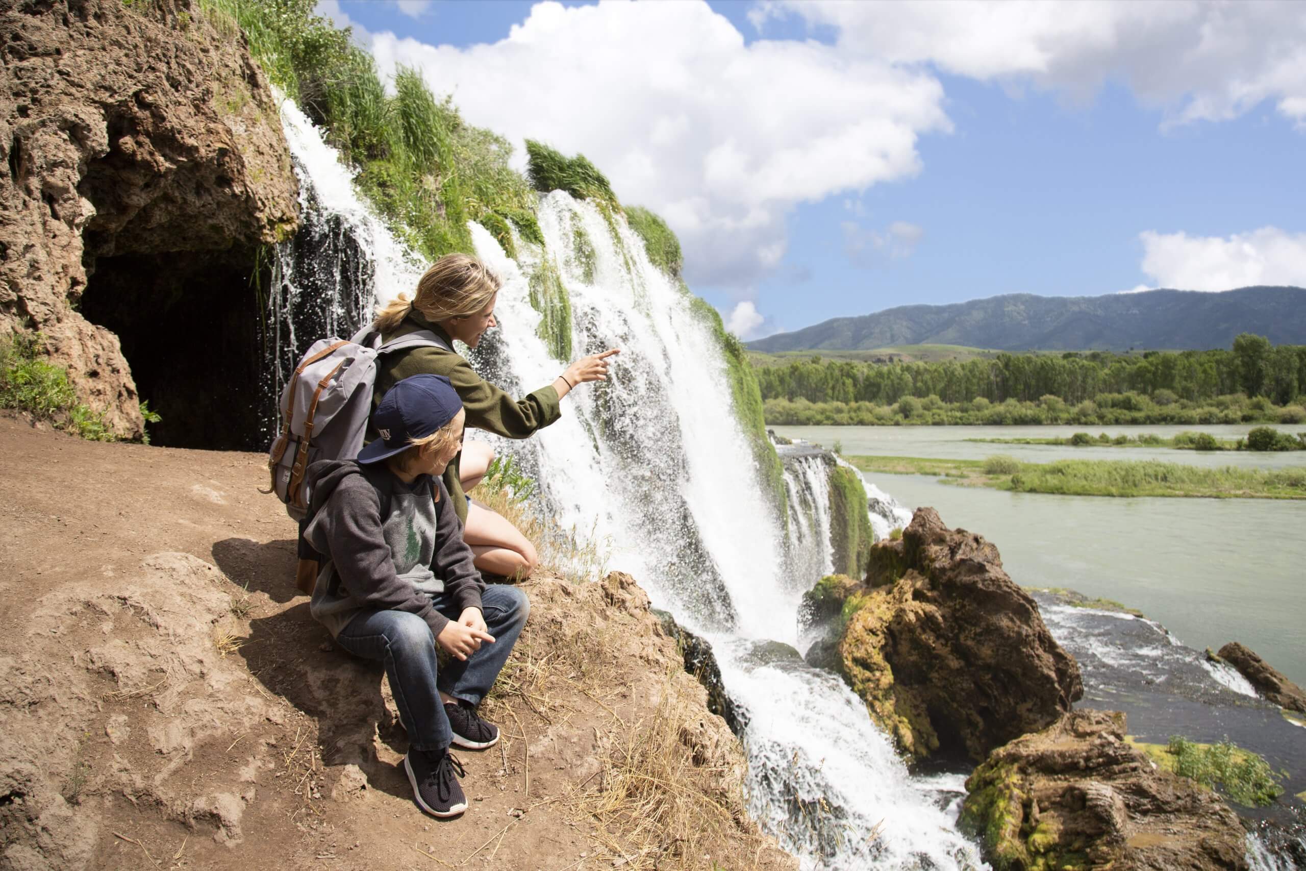 Fall Creek Falls, Swan Valley. Photo Credit: Idaho Tourism.