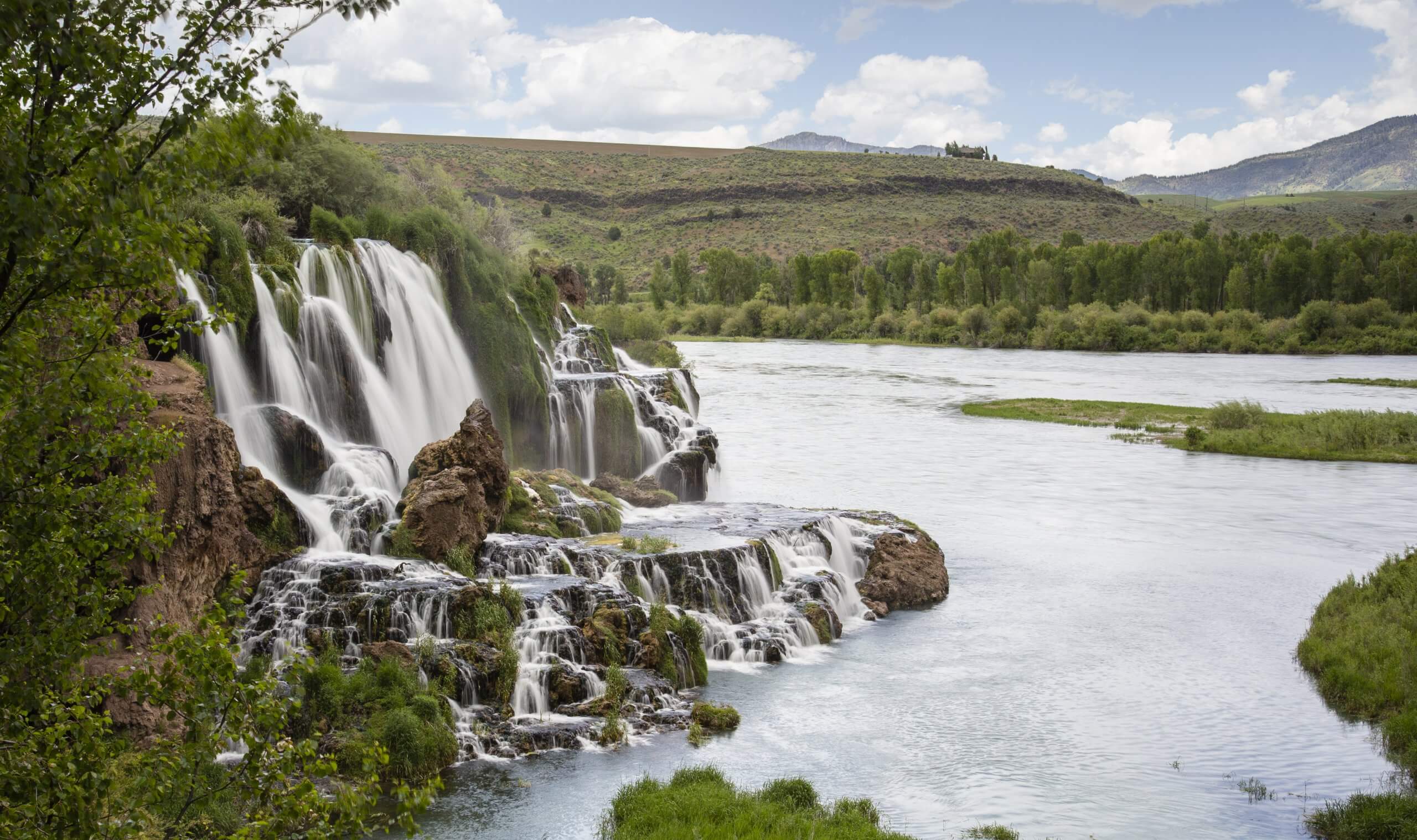Fall Creek Falls, Swan Valley. Photo Credit: Idaho Tourism.