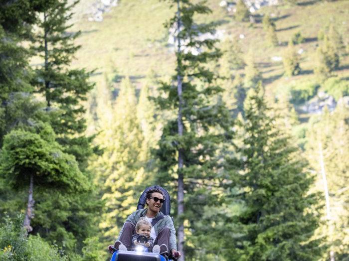 Glade Runner Mountain Coaster, Bogus Basin Mountain Recreation Area, Near Boise. Photo Credit: Idaho Tourism.