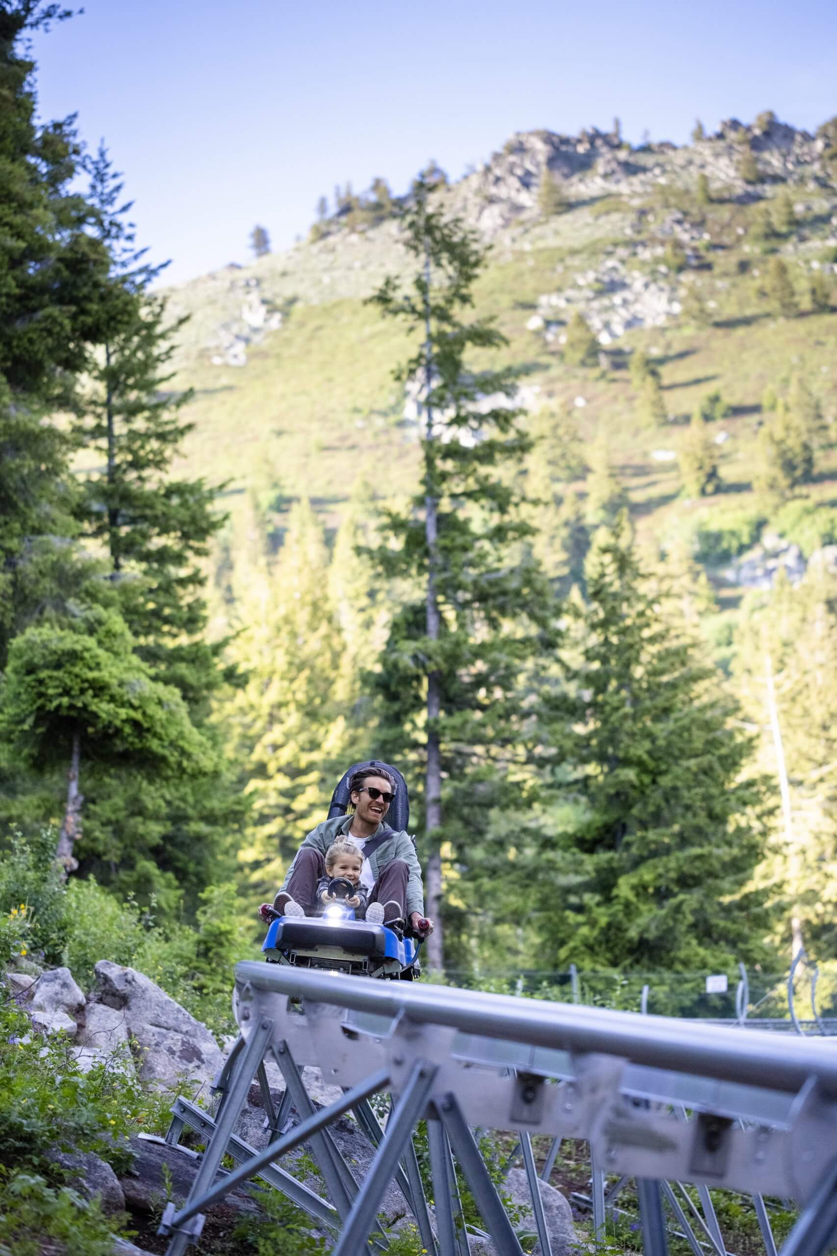 Glade Runner Mountain Coaster, Bogus Basin Mountain Recreation Area, Near Boise. Photo Credit: Idaho Tourism.