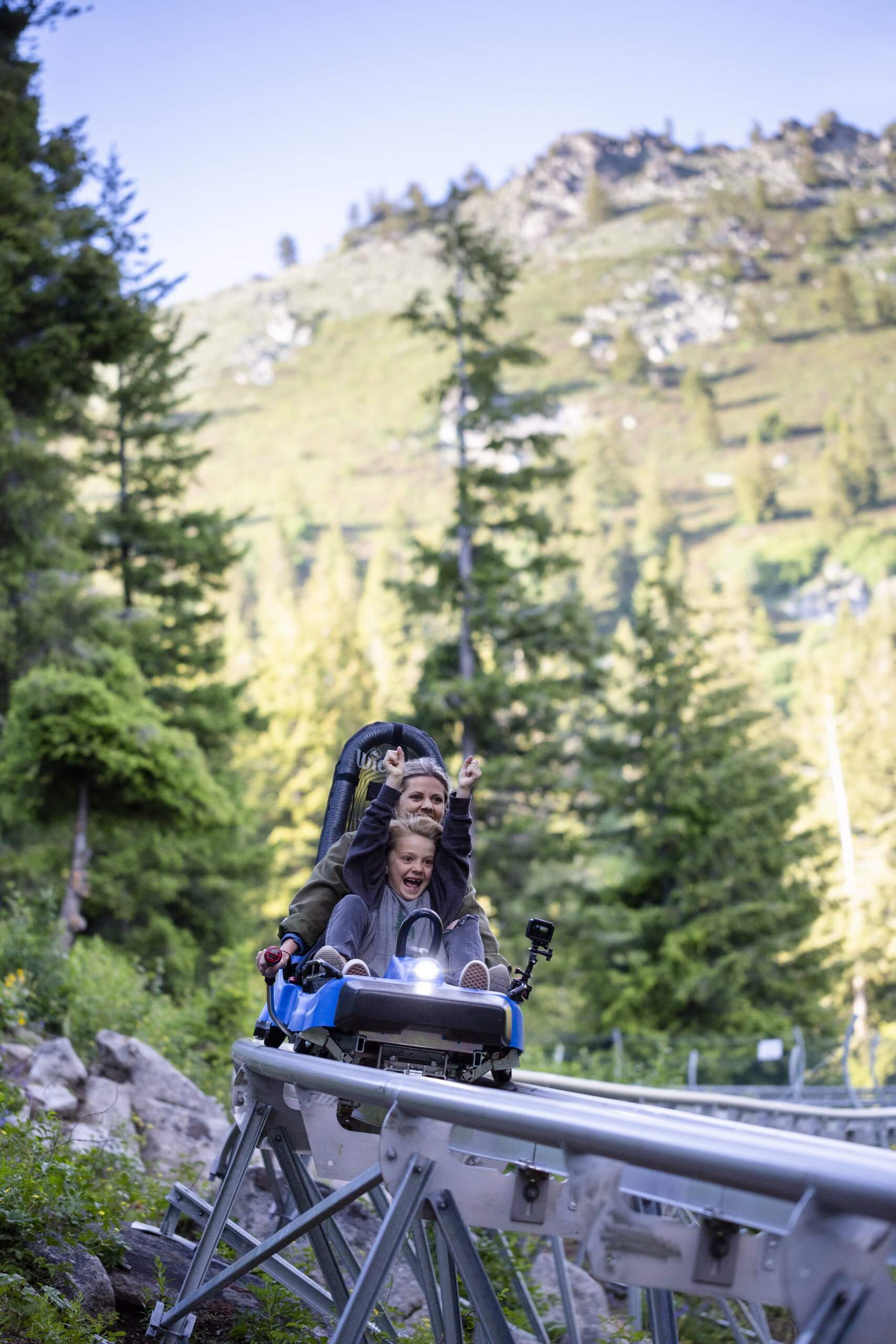 Glade Runner Mountain Coaster, Bogus Basin Mountain Recreation Area, Near Boise. Photo Credit: Idaho Tourism.