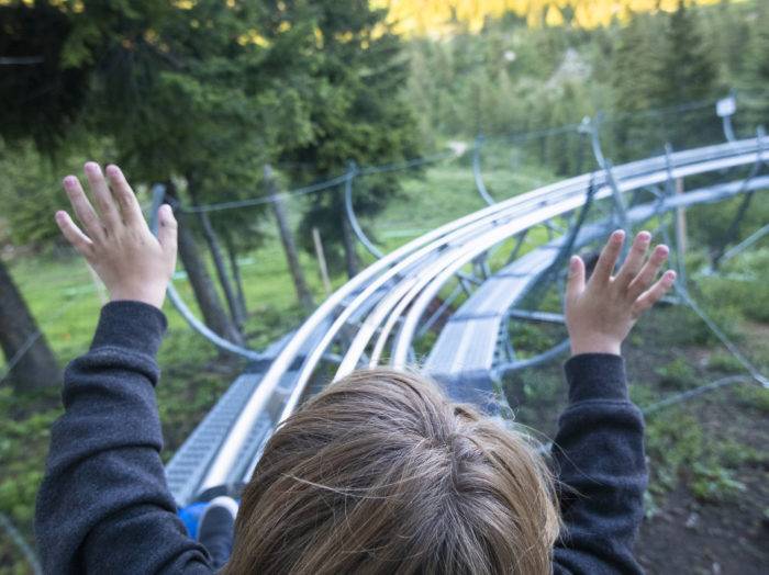 Glade Runner Mountain Coaster, Bogus Basin Mountain Recreation Area, Near Boise. Photo Credit: Idaho Tourism.