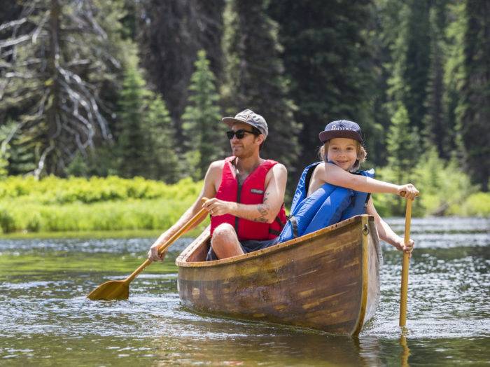 Canoeing, Upper North Fork of the Payette River, Near McCall. Photo Credit: Idaho Tourism.