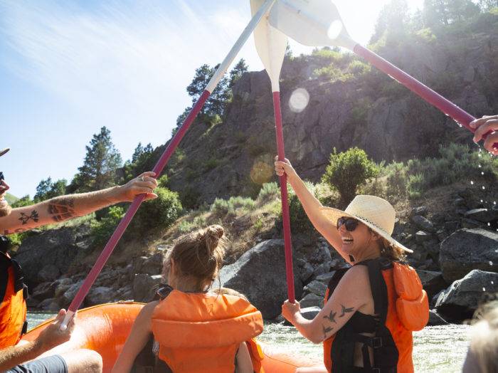 Rafting, Payette River, Near Banks. Photo Credit: Idaho Tourism.