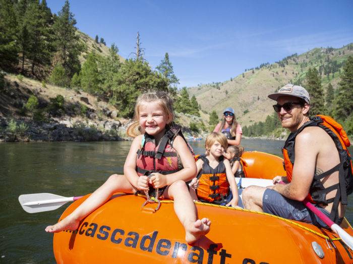 Rafting, Payette River, Near Banks. Photo Credit: Idaho Tourism.