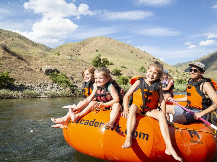 Rafting, Payette River, Near Banks. Photo Credit: Idaho Tourism.
