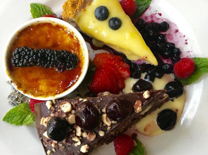 Dive in to dessert. Photo Credit: Lindy Callahan.