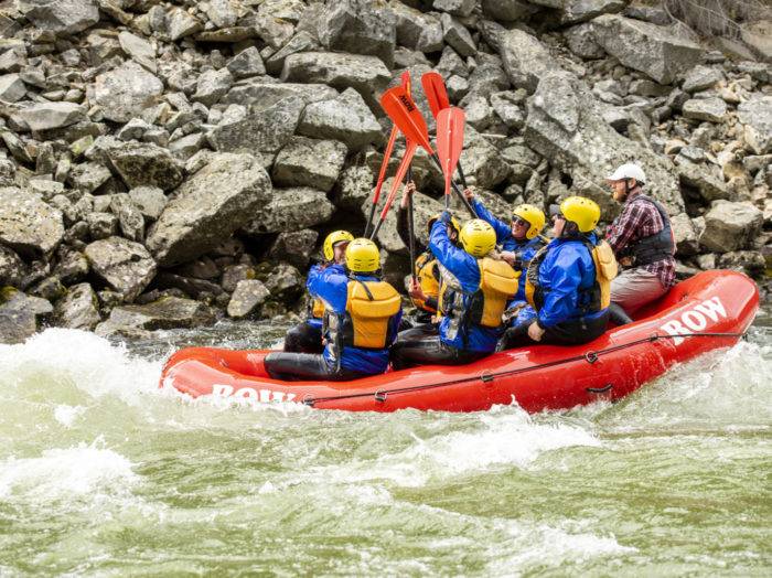 Rafting, Lochsa River, near Kooskia. Photo Credit: Idaho Tourism.