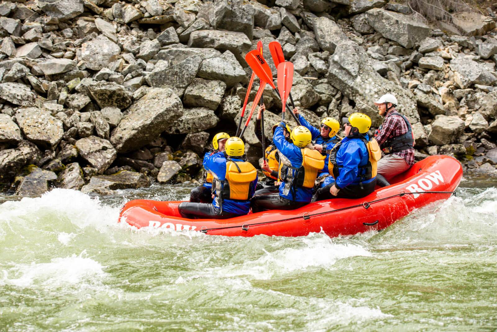 Rafting, Lochsa River, near Kooskia. Photo Credit: Idaho Tourism.