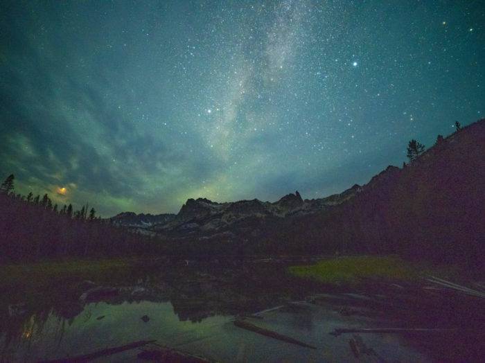 Hell Roaring Lake, Sawtooth National Recreation Area, near Stanley. Photo Credit: Idaho Tourism.