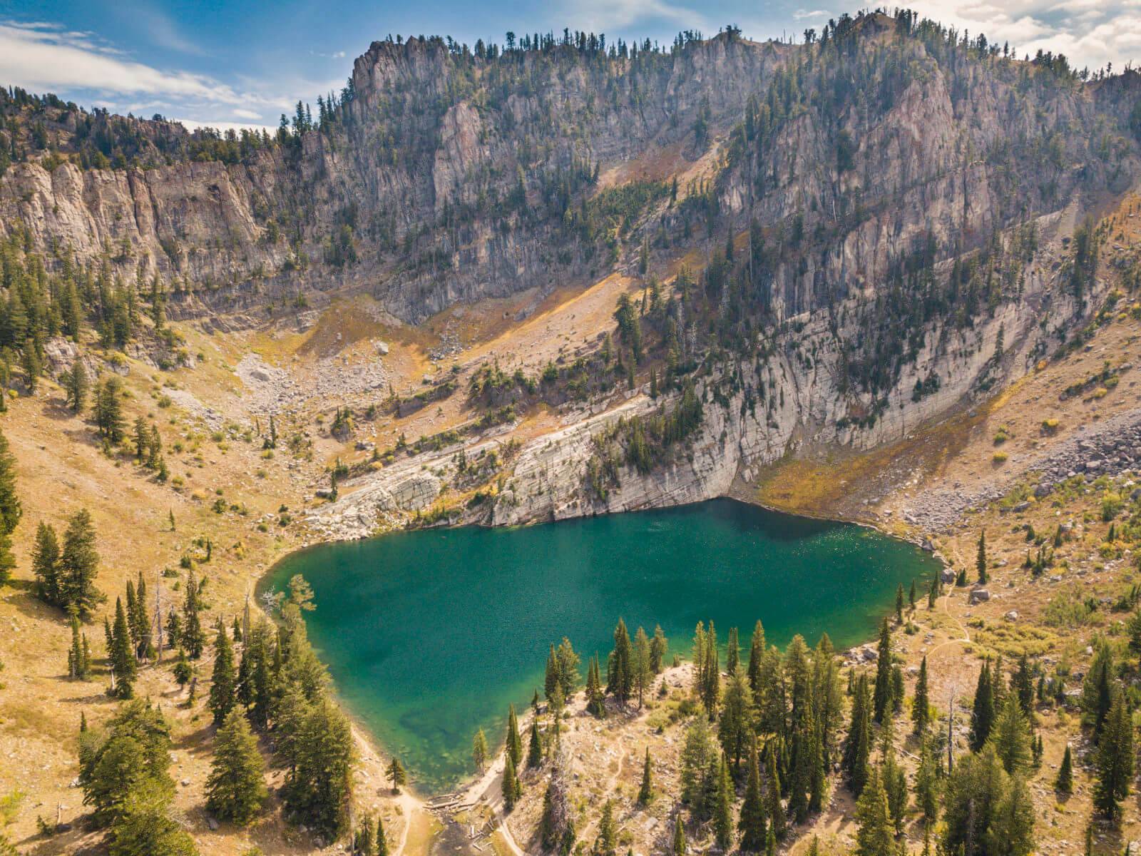 Bloomington Lake, near Bloomington. Photo Credit: Idaho Tourism.