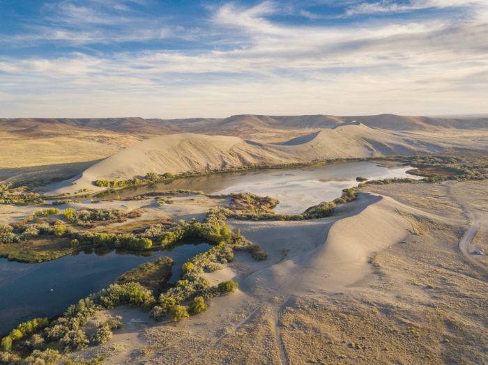 Bruneau Dunes State Park, near Bruneau. Photo Credit: Idaho Tourism.