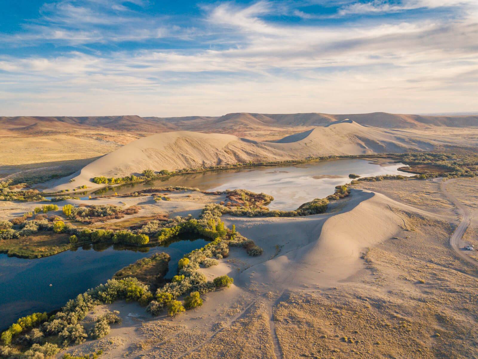 Bruneau Dunes State Park, near Bruneau. Photo Credit: Idaho Tourism.