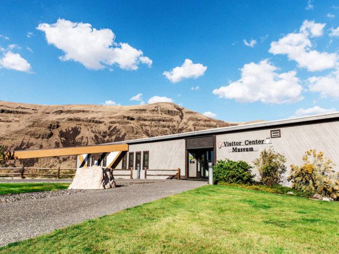 Nez Perce National Historical Park Visitor Center, Spalding. Photo Credit: Idaho Tourism.