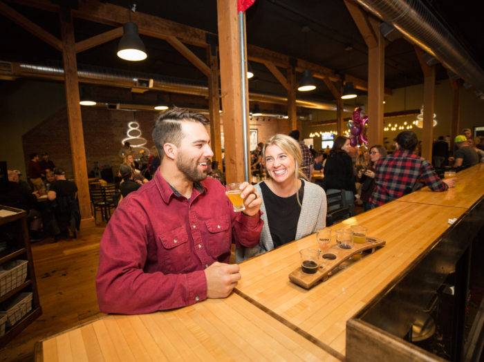 Try a flight at Koto Brewing Co. in Twin Falls. Photo Credit: Idaho Tourism.