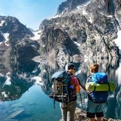 Der Zugang zum Goat Lake ist ein Abenteuer. Photo Credit: Christina McEvoy.