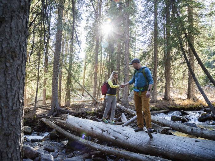 Hiking, near Stanley. Photo Credit: Idaho Tourism.