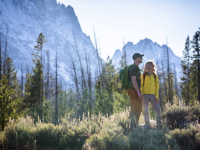 Hiking, near Stanley. Photo Credit: Idaho Tourism.