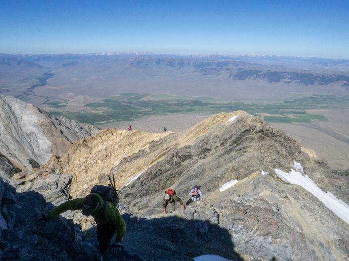 Take your time on Chicken Out Ridge. Photo Credit: Steve Graepel.