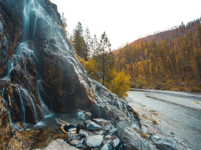 The perfect fall soak. Photo Credit: Rolling Van Creative.